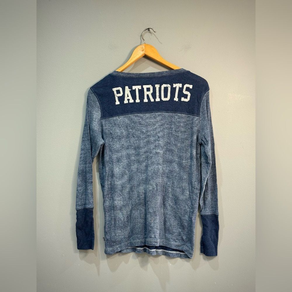 Blue Touch Maternity Patriots Logo L/S Tee Size L EUC - Picture 4 of 5